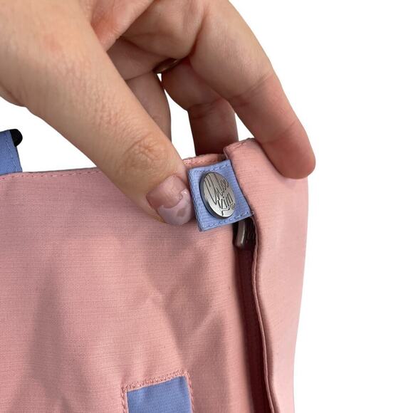 NWT Roxy Chloe Kim Insulated Waterproof Ski Snowboard Bib Pants Rose Pink Sz XS - Picture 10 of 13